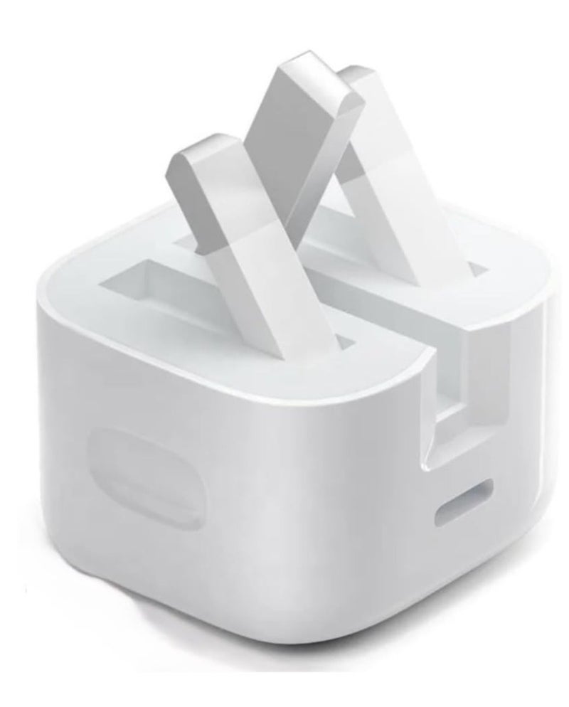 TecV 35 Watt Charger with USB C Port for iPhone 17 / 17 pro / 17 pro max, iPhone 16 / 16 pro / 16 pro max, iPhone 15 / 15 pro / 15 pro max, Samsung S24 and all USB C mobiles / Tabs / iPhone (without cable) - Image 1